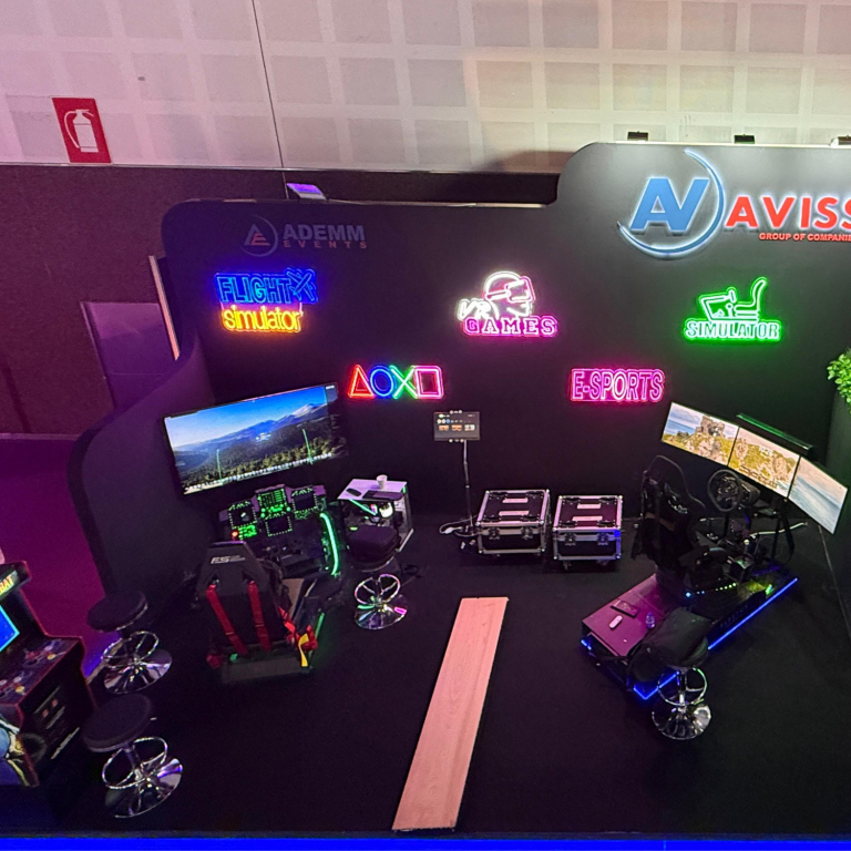 Showcasing Gaming Equipment at Middle East Event Show 2025 | Ademmevents