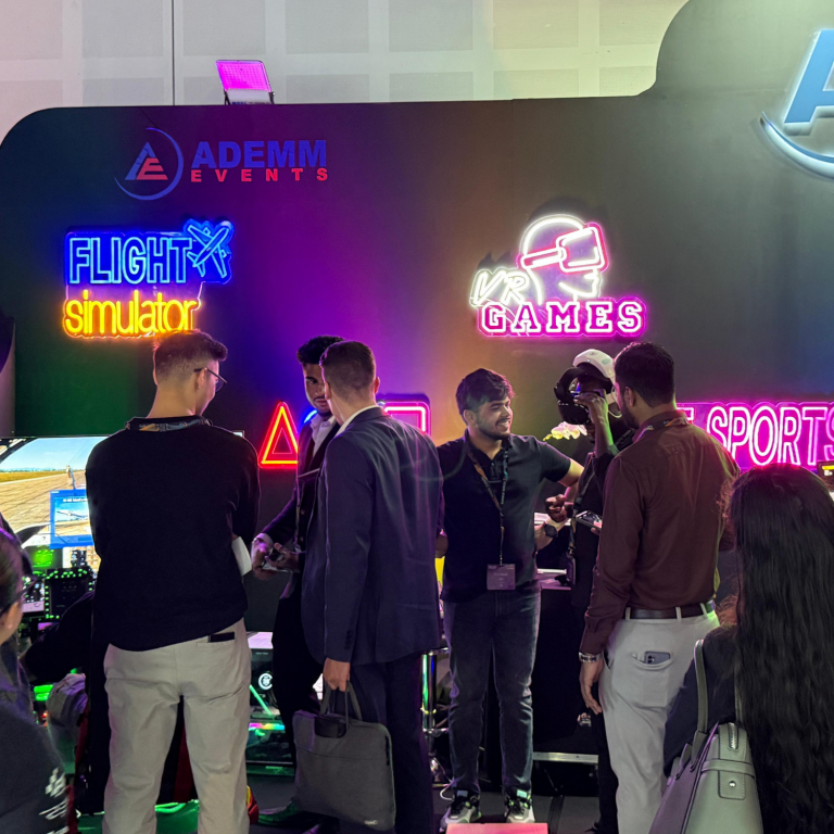 Showcasing Gaming Equipment at Middle East Event Show 2025 | Ademmevents